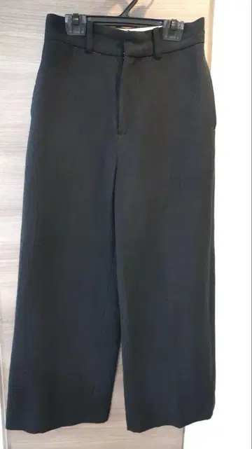 SNIDEL 블랙 와이드 팬츠