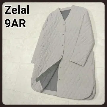 젤랄 퀼팅 코트 9AR zelal