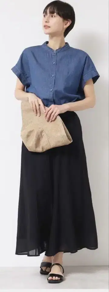 데셍 [ 허리밴딩 세탁 가능 ] 리랙시 팬츠