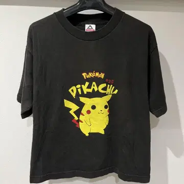 90s 포켓몬 피카츄 티셔츠