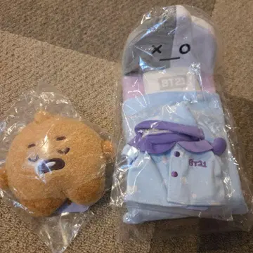 BT21 BABY 네톤 봉제 인형 SHOOKY 세트