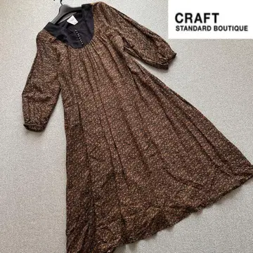 CRAFT 가을 컬러 롱 원피스