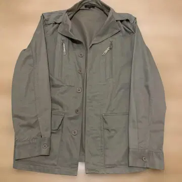 A.P.C. 밀리터리 자켓 S 카키 빈티지