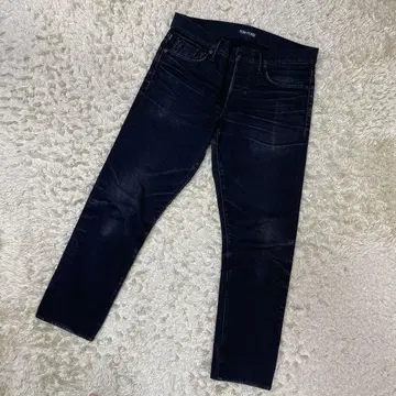 톰포드 블랙 슬림 데님 팬츠 32 사이즈