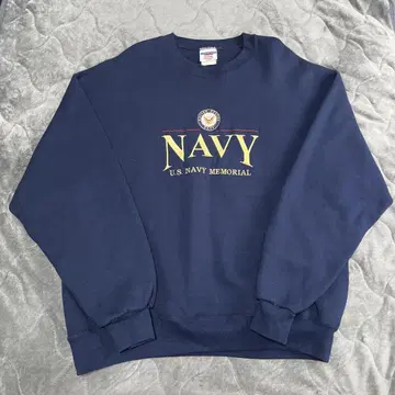 [ 새상품급 ] JERZEES 저지 맨투맨 NAVY