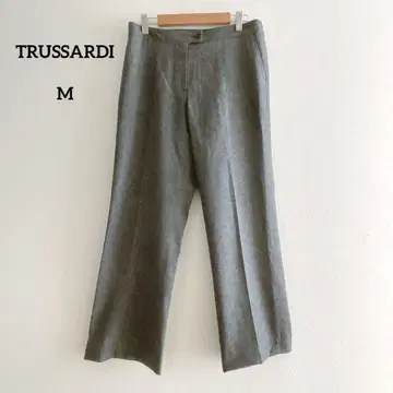 TRUSSARDI 트루사르디 그레이 슬랙스 팬츠 40 M