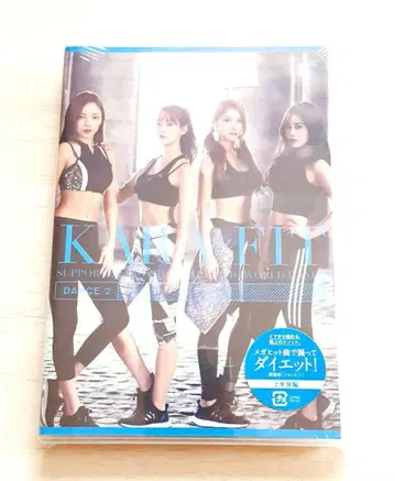 셀반 DVD KARA THE FIT 파란색 하라 승연 규리 영지
