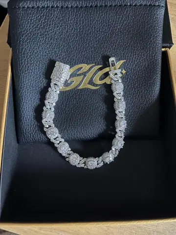 GLD 팔찌 Iced Diamond Bracelet