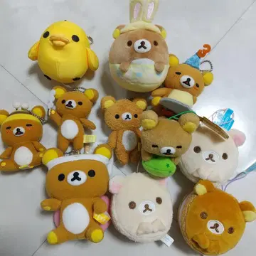 리락쿠마 마스코트 세트