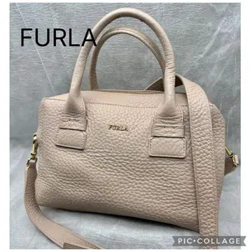 FURLA 훌라 2way 가죽 핸드백 카프리치오 F6913