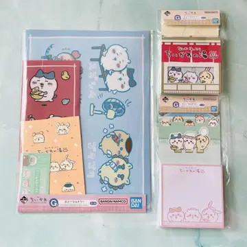 치이카와 제일복권 G상 문구류 3종 세트