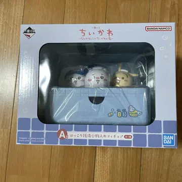 치이카와(먼작귀) 1번 복권 A상 포근한 목욕탕 소품함 피규어