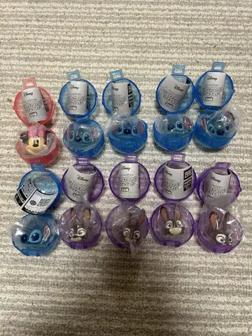 디즈니 가챠 반지 미니, 스티치, 주디