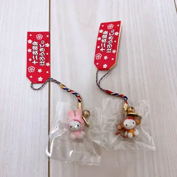 십이지 변신 헬로키티 스트랩