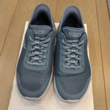 SKECHERS GO WALK 블루 슬립인즈 23cm