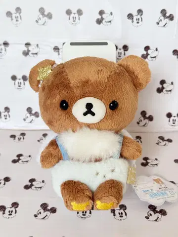 리락쿠마 코리코구의 폭신한 천사 봉제 인형 차이로이코구마