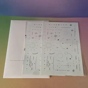 아르티다우드 x opnner 타투 씰 2개 세트