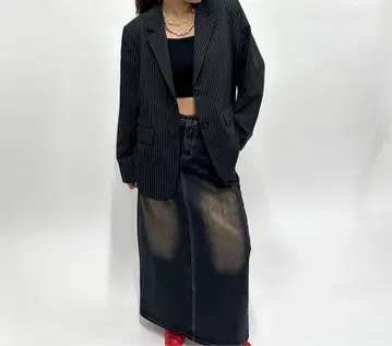스트라이프 테일러드 자켓 WHO'S WHO gallery