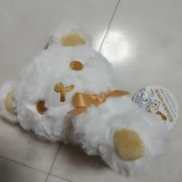 새상품 리락쿠마 화이트 로즈 봉제 인형