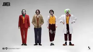 INART 1/6 JOKER 더블 4체 세트 DX 식모 헤드