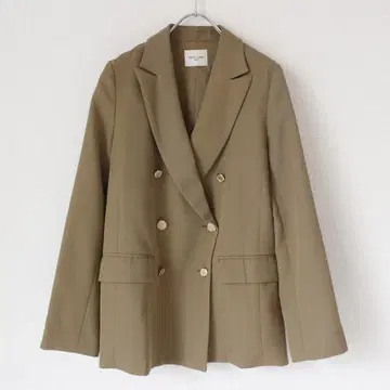 Demi-Luxe Beams 드라이 트윌 더블 자켓 S 사이즈 골드 버튼