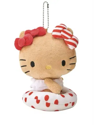 일광화상 키티 헬로키티 마스코트 참 봉제 인형 아베일 한정판!