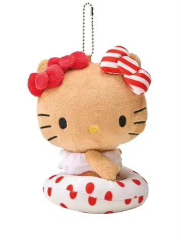 일광화상 키티 헬로키티 마스코트 참 봉제 인형 아베일 한정판!