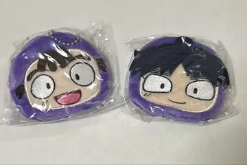 닌타마 란타로 미니 파우치 키링 쿠쿠치 헤이스케 오하마 칸에몬