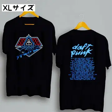 [새상품] XL 사이즈 DAFT PUNK ALIVE2007 투어 T셔츠