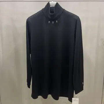 PICONE 블랙 터틀넥 상의 사이즈 L