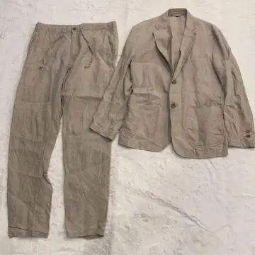 무인양품 린넨 캐주얼 셋업 수트 사이즈 S