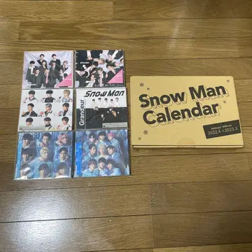 Snow Man 달력 & CD + DVD 세트
