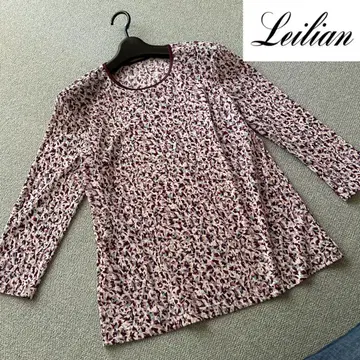 새상품급 미사용 Leilian 7부 소매 티셔츠