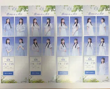 내가 보고 싶었던 푸른 하늘 보쿠아오 여름 카스미 FC 특전 티켓