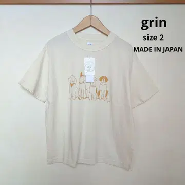 grin Doggys 프린트 T셔츠