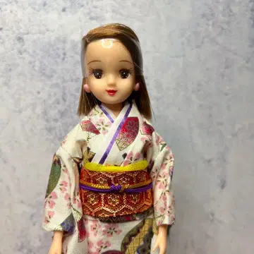리카짱 인형 기모노 화이트 리카짱 프렌드 이즈미짱