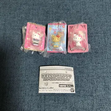 HELLOKITTY 패키지 미니어처 컬렉션 3종 세트