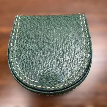 컨디션 최상 Paul Smith 그린 가죽 코인 케이스