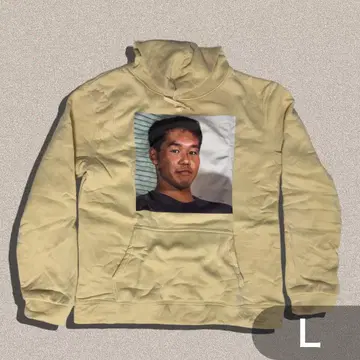 야수 선배 후드티 L 베이지