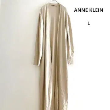 ANNE KLEIN 언클라인 롱 가디건 베이지 L 겉옷