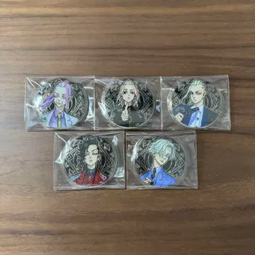 도쿄 리벤저스 원화전 굿즈 아르티 메탈 배지 컬렉션 5개 세트