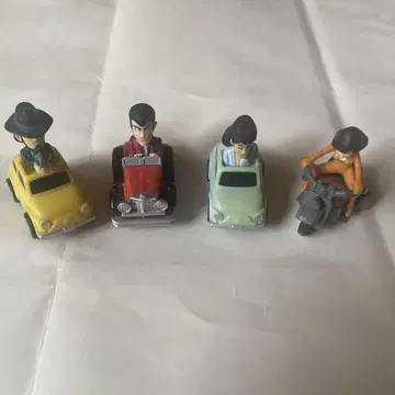 루팡 피규어 4개 세트