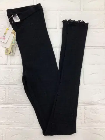 카모이 요코 TUNIC 면100% 강연사 시원한 청량감 발목 길이 블랙