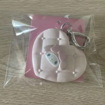 마이멜로디 거울 마스코트 키링 핑크