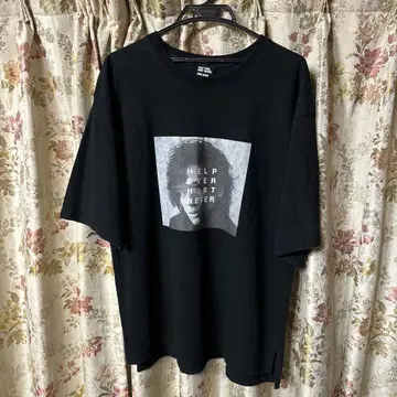 후지이 카제 HELP EVER HURT NEVER 티셔츠 L 사이즈