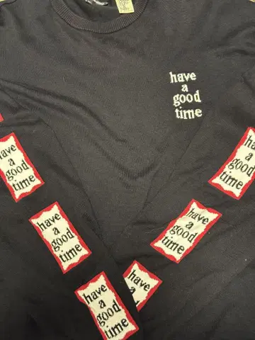 have a good time x beams 니트 XL 블랙