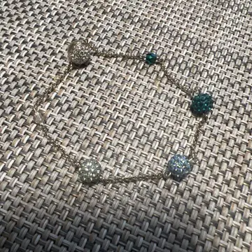 Swarovski 다색 크리스탈 비즈 팔찌