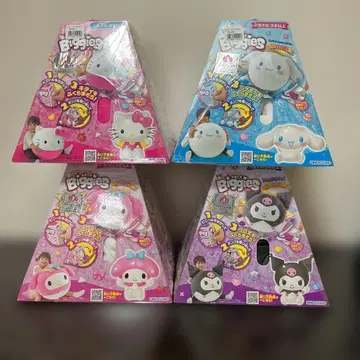 Sanrio Characters Biggies 키티 마이멜로디 쿠로미 외