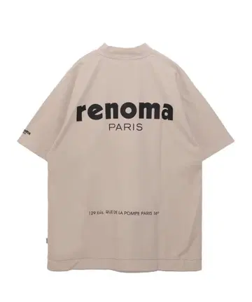 renoma 베이지 로고 셔츠 M 사이즈 미사용 새상품