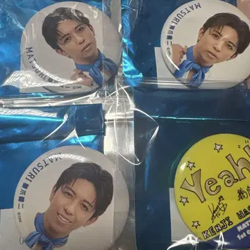 MATSURI 하시즈메 켄지 캔뱃지 4개 세트